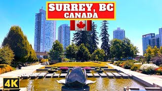 SURREY British Columbia CANADA 4K Walking Tour [upl. by Fleece]