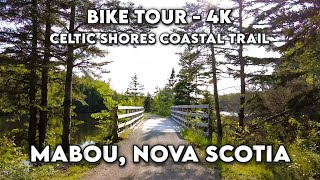 🌊 Cycling Paradise Mabou Rivers Trail 4K 🚴‍♂️  Nova Scotia Adventure [upl. by Yun389]