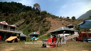 View of the Great Himalayan Resort  Bhagsunath [upl. by Ijat24]