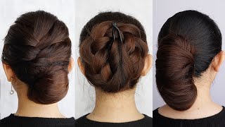 TOP 3 Simple But Gorgeous Hairstyles For Ladies  Advanced Hairstyle For Wedding amp Party [upl. by Yevi989]