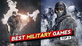 Top 5 Best Military Games 2020 [upl. by Ynnaej]