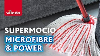 Vileda SuperMocio Microfibre amp Power XL Mop [upl. by Eniamerej]