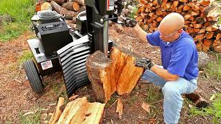 Swisher 34 Ton Commercial Pro 145HP VTwin Log Splitter LSED14534 [upl. by Nnyleuqcaj]