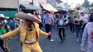 Charros Nuevos de Santa Maria Aztahuacan  Cierre de Carnaval 2019  Banda Felipe Arpero [upl. by Germano505]