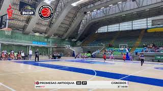 Promesas Antioquia U13 fem Vs cisneros [upl. by Ornstead]