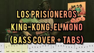 Los Prisioneros  KingKong El Mono bass cover  tabs [upl. by Cirdet]