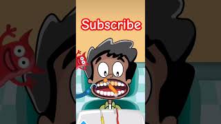 Dental cleaning doctor simulator game funny 🤣 fun emoji comedy [upl. by Enneira]