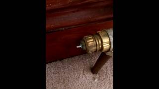 Replace Radiator Valve with Out Draining the System Updated Part 1 [upl. by Bilak]