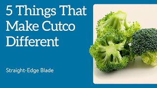 Cutco Kitchen Knives You Need StraightEdge Blade [upl. by Annaeoj745]