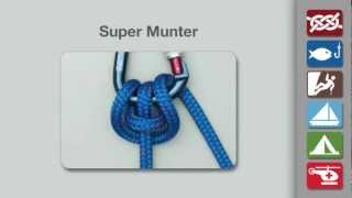 Super Munter Hitch  How to Tie the Super Munter [upl. by Namara]