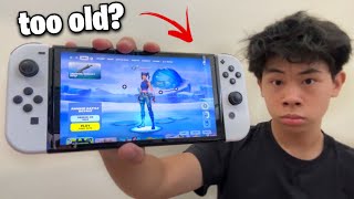 i tried a HANDHELD gaming pc vs a Nintendo Switch [upl. by Henrieta]