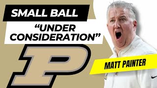 Matt Painter Says Trey KaufmanRenn quotCould Play The 5quot With Daniel Jacobsen Out For The Year [upl. by Thrasher]