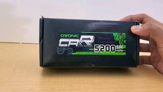 Ovonic 50c 5200mAh 2s Lipo Battery Review [upl. by Selrahc882]