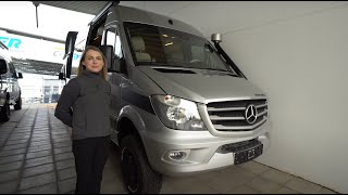 OFFROAD SPRINTER Hymer Grand Canyon S 4x4 IGLHAUT 2017 Mercedes Benz [upl. by Aoniak]