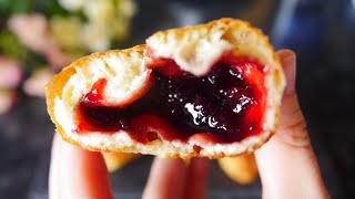 Best Cherry Piroshki Recipe No Bake Recipe  How to Make Sour Cherry Piroshki [upl. by Boorer]