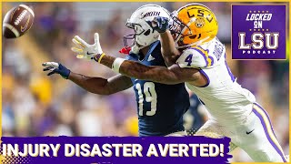 LSU WR Avoids Injury Disaster  Dave Portnoy Pursuing Bryce Underwood [upl. by Jeuz]