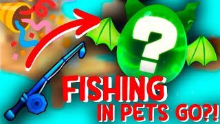 WE CAN NOW FISH IN PETS GO [upl. by Aicilic]