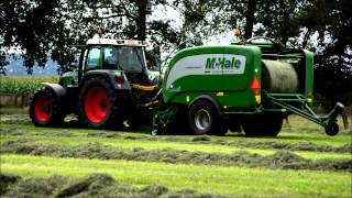 Loonwerken Kerkhofs Gruitrode Fendt 820 TMS amp McHale Fusion 3 HD [upl. by Annaiel719]