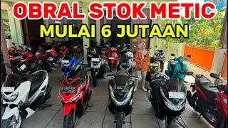 UPDATE STOK METIC OBRAL MULAI HARGA 6 JUTAAN SURAT2 KOMPLITviralvideo trending fyp fypシ゚ video [upl. by Enelia102]