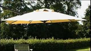 Cantilever Garden Parasol  Easy to Use with Intsant Shade [upl. by Estelle]