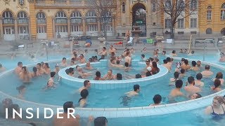 Why Budapest Is The Thermal Bath Capital Of The World [upl. by Nnire]