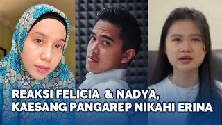 Kaesang Pangarep Nikahi Erina Gudono Ini Reaksi Felicia Tissue amp Nadya Arifta [upl. by Sol556]