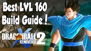 BEST LVL 160 CAC BUILD GUIDE DRAGON BALL XENOVERSE 2 [upl. by Airpac]