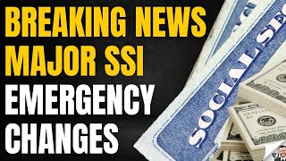 Major Emergency SSI Changes [upl. by Yessac]