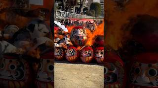 Maebashi Hatsuichi Daruma Festival🔥  Gunma Japan🇯🇵 japanlife japantravel visitjapan [upl. by Aeriela]