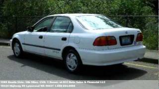 1999 Honda Civic 26k Miles CNG 1 Owner 10990 at A2Z Au [upl. by Theodoric]