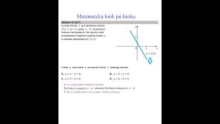 Zadanie 10  matura 2023 maths matura exam matematyka egzamin [upl. by Ahsieken123]