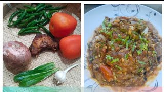 Tomato chatney recipe How to make tomato 🍅 chatney easy and quick chatney recipe [upl. by Nywnorb]