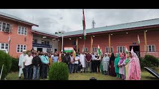 Hoisting of National Flag at ITI ANANTNAG [upl. by Hsirt]