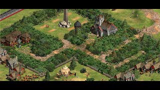 AoE2  Scenario Time Lapse 3  European City Timelapse [upl. by Esilec976]