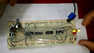 Decompteur Synchrone 2 Bascule JKélectronique numérique matrice câblage [upl. by Atnoek]