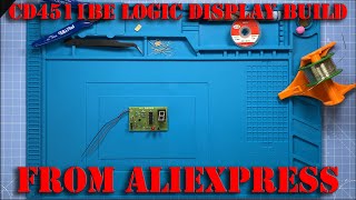 CD4511BE Logic Display DIY Kit Build AliExpress [upl. by Dylane]