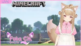 【Minecraft  Happy Survival SS5】ขยายพื้นที่กันต่อ EP2〔Kitsune Fuka〕 [upl. by Huntingdon]