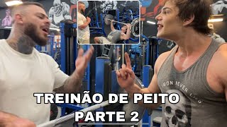 TREINO DE PEITO COM O LEO STRONDA PT2 TADALAFELLAS [upl. by Base]