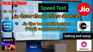 Jio Airfiber Set Top Box How to setup amp Reset Back to Default Settings as if Brand New Box jio [upl. by Yrahca969]