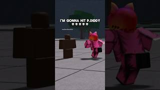 ima hit pdiddy💀 roblox tsb thestrongestbattlegrounds [upl. by Ruenhcs]