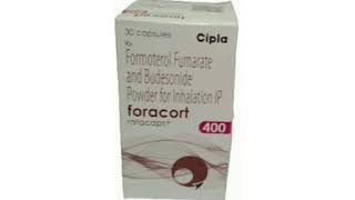 Foracort 400 Inhalation Formoterol Fumarate and Budesonide Powder for Inhalation IP [upl. by Polivy]