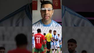 Controversy in Olympics  Argentina Vs Morocco  argentina morocco olympics [upl. by Twelve]