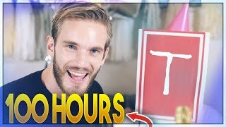 PewDiePie  Congratulations 100 HOUR VERSION [upl. by Llabmik]