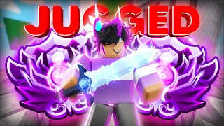 2v5 CLUTCH  So I JUGGED In RANKED Roblox Bedwars [upl. by Jaella]