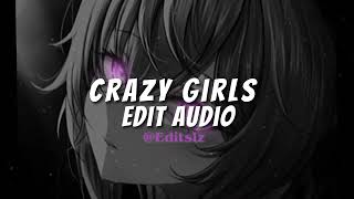 Crazy Girls Toopoor edit audio [upl. by Inohs]