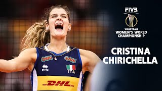 SUPER SPIKE by Cristina Chirichella Italian Volleyball World Championship 2018 [upl. by Itida]