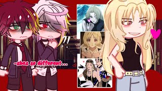 Diabolik lovers react to Yui as Yuki Tsukumo  Jujutsu kaisen [upl. by Justinn748]