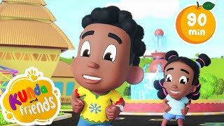 Fun Nursery Rhymes For Preschoolers  Kunda amp Friends Compilation  Kids Songs  Cartoons For Kids [upl. by Nnylarej313]