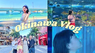 ［沖繩Vlog不自駕自由行🌺｜手作珍珠🐚｜國際通商店街🛍️｜牧志市場海鮮🦞｜瀨長島幸福鬆餅🥞｜iias DMM水族館🐠｜Orca水底觀光船🚢｜人氣黑糖可麗露 [upl. by Dranoel]