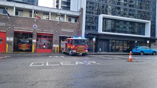 Turnout FRV P2B spare responds to a diesel washaway in Melbourne [upl. by Nibla180]